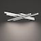 Dweled Parallax 32in LED Flush Mount 3-CCT 2700K-3000K-3500K Set to 3000K in Brushed Nickel FM-731 - alternate 4